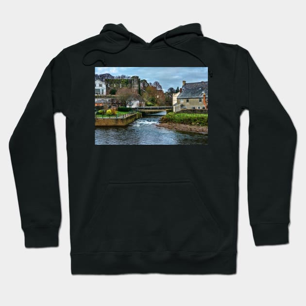 The Castle At Brecon in Wales Hoodie by IanWL